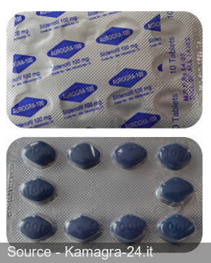 Immagine reale della confezione di Sildenafil